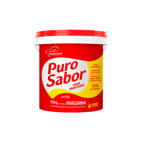Margarina Puro Sabor Balde 15 kg
