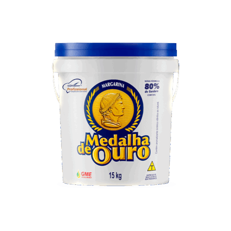 Margarina Medalha de Ouro Balde 15kg