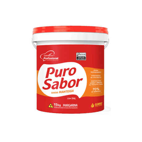 Margarina Puro Sabor Balde 15 kg
